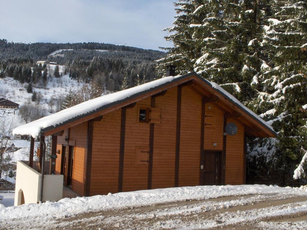 Magnificent Chalet On The Mountain Slopes Les Gets Exterior photo